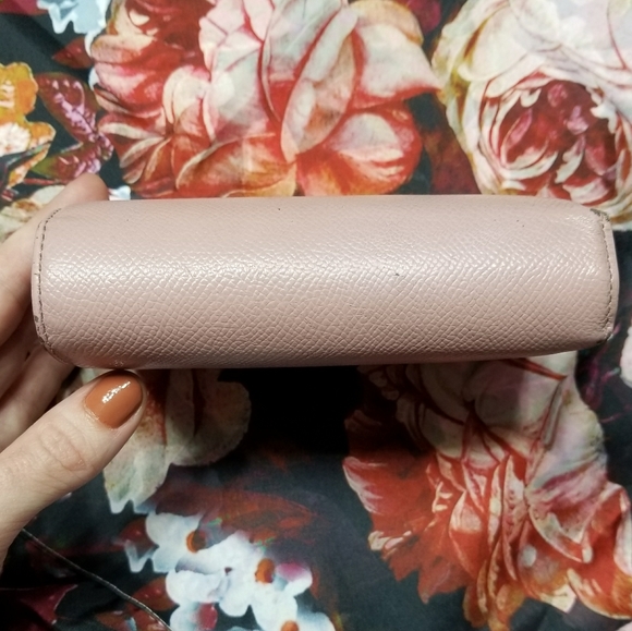 DOLCE & GABBANA Pink Zip Around Short Wallet - Picture 9 of 12